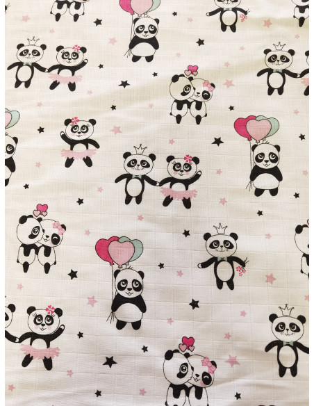 Muselina art. Panda
