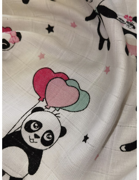 Muselina art. Panda