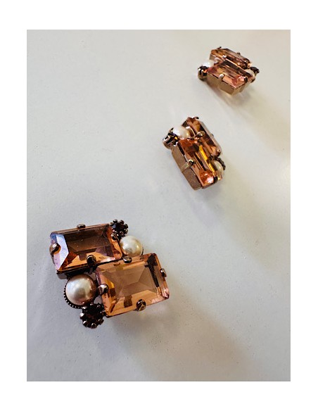Botones con piedras  Swarovski
